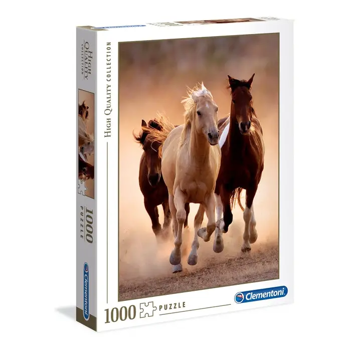Puzzle Running Horses 1000 Pezzi - puzzle adulti