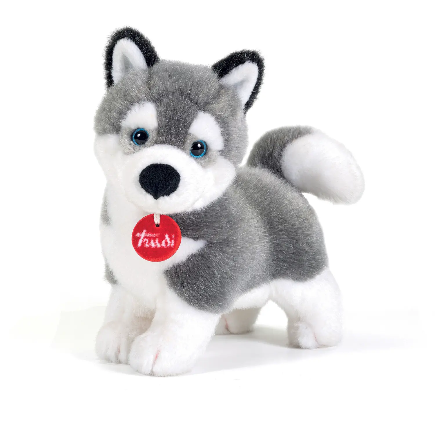 Peluche Trudi Husky Marcus Taglia S - peluches 0/36 mesi