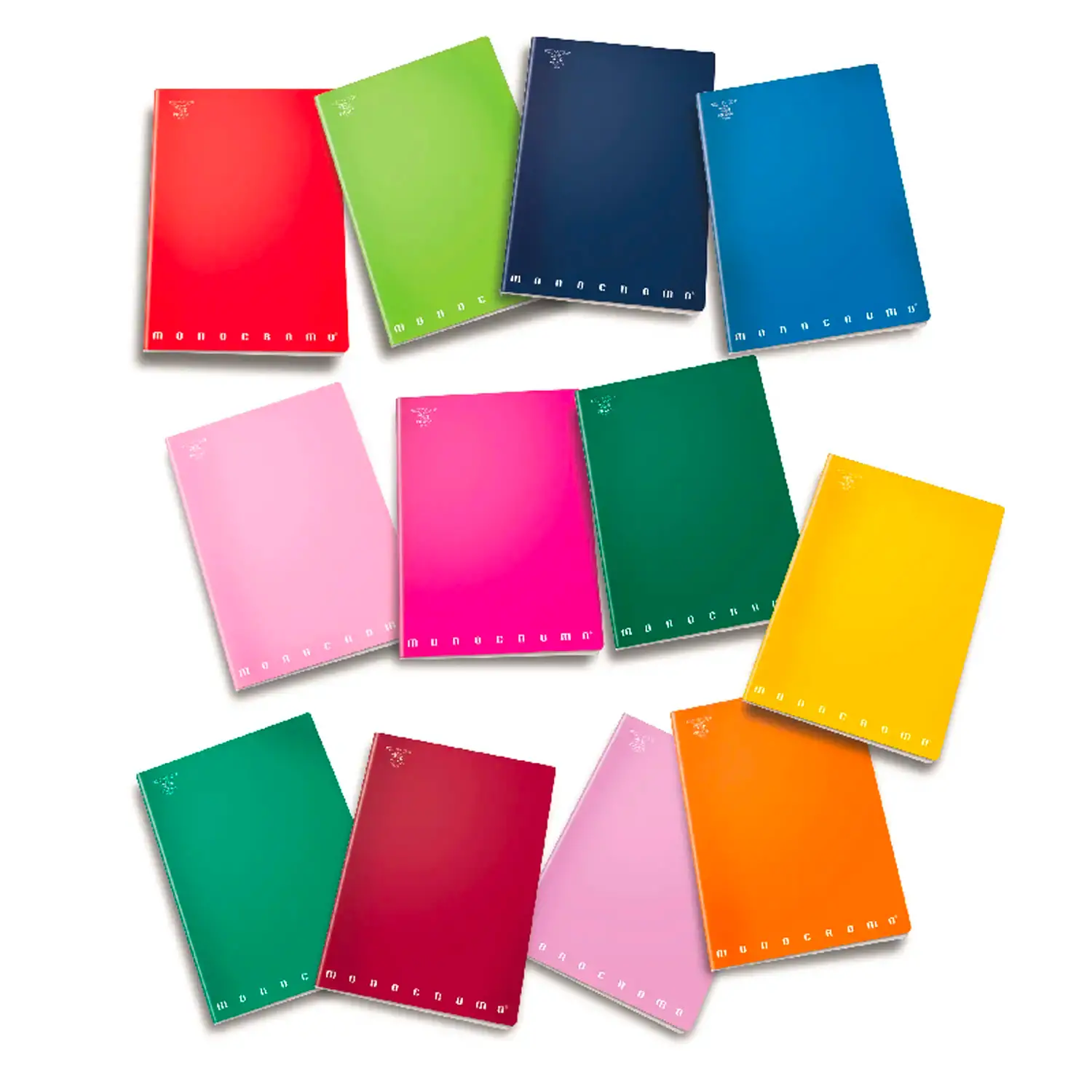 Quaderno Maxi Monocromo - 38 Fogli - 100g/m² - Rigatura 1 Rigo Senza Margine - Cancelleria varia
