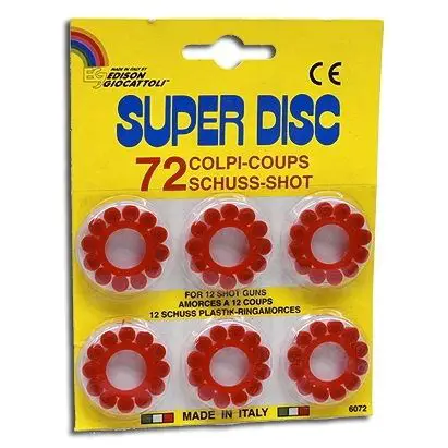 COLPI PISTOLA SUPER DISC 12 - armi soldatini