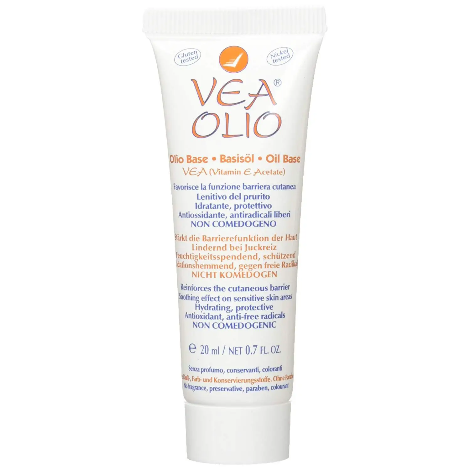 VEA Olio Base 20 ml – Olio per la Cura della Pelle - cosmesi e igiene