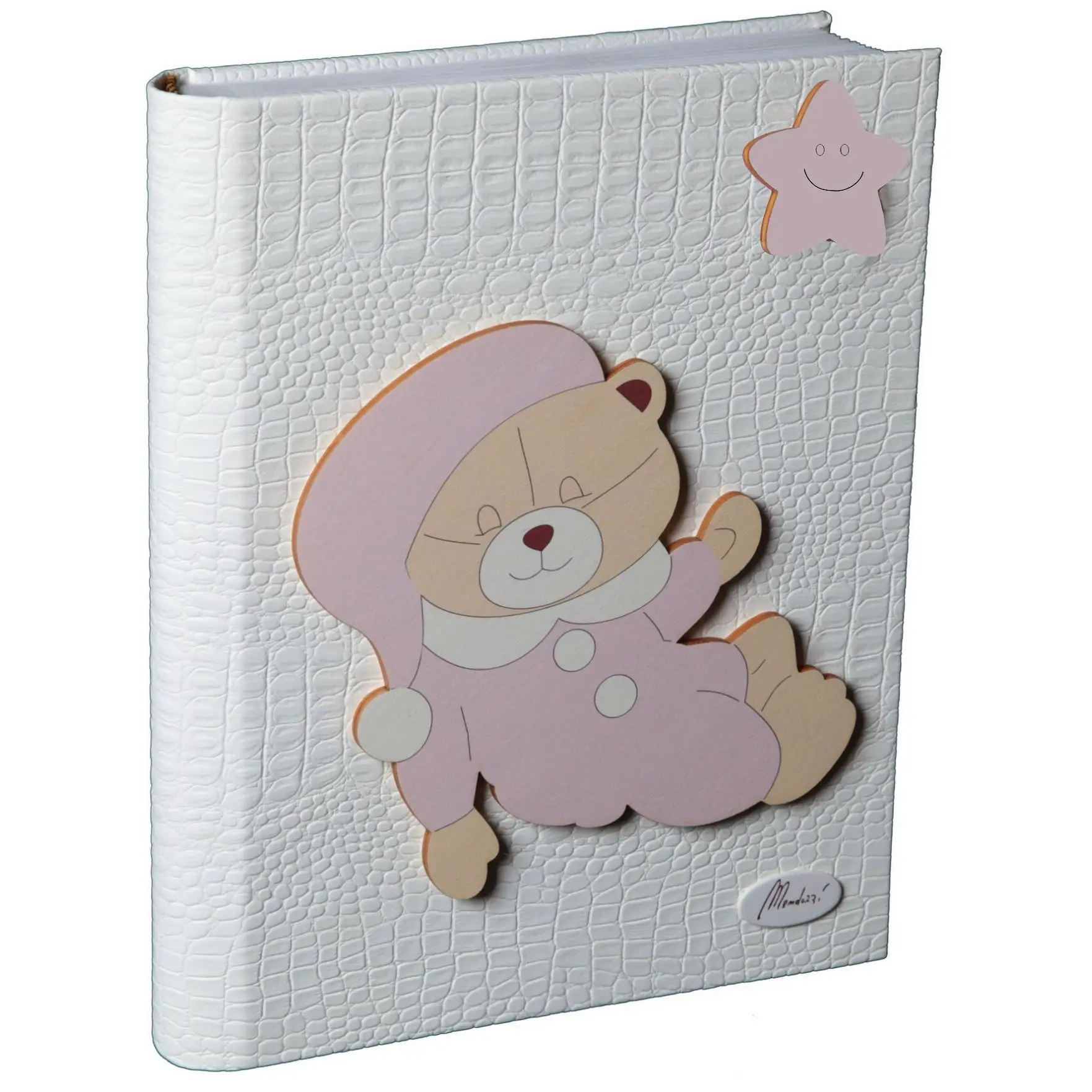 ALBUM NASCITA ORSO ROSA 24X30 - album e cornici