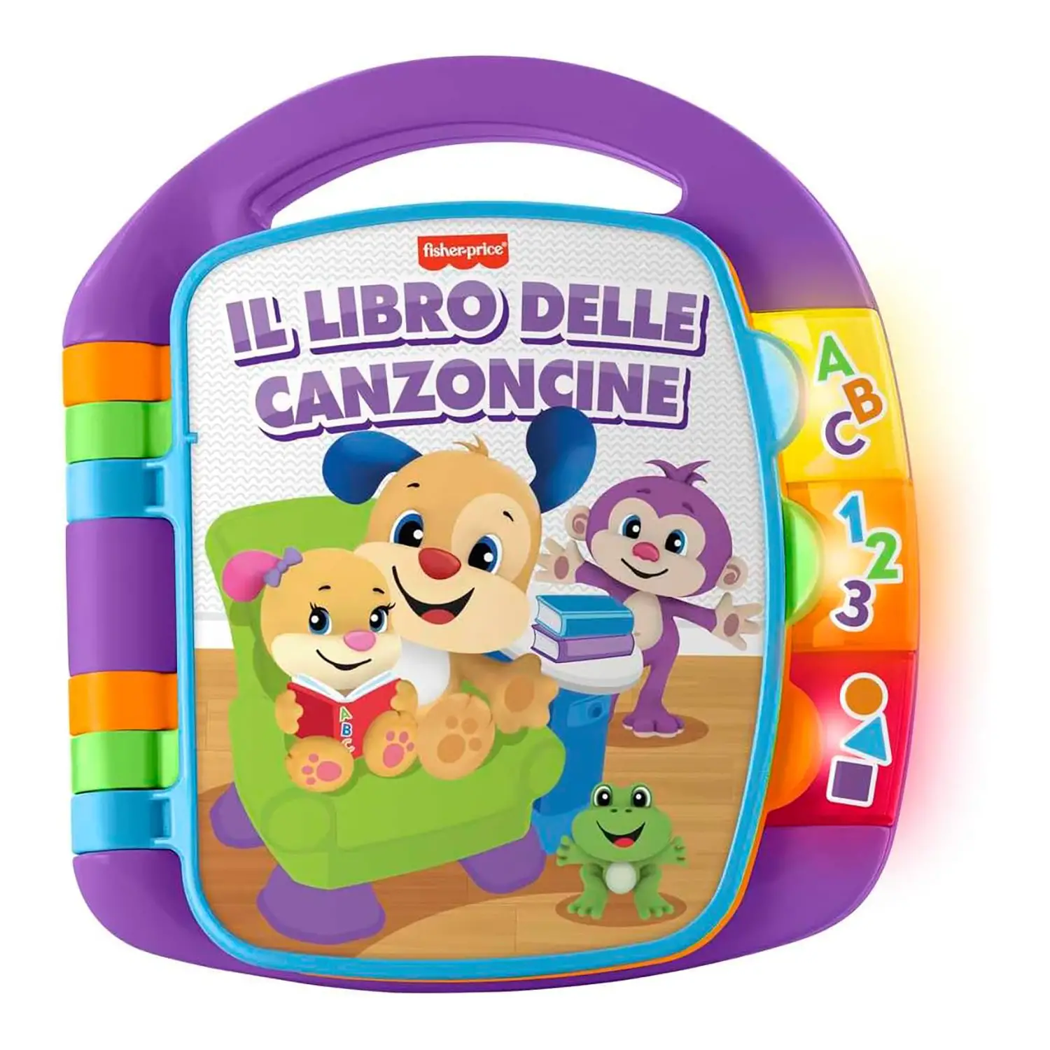 Fisher Price Libro delle Canzoncine Ridi e Impara - Primi giochi