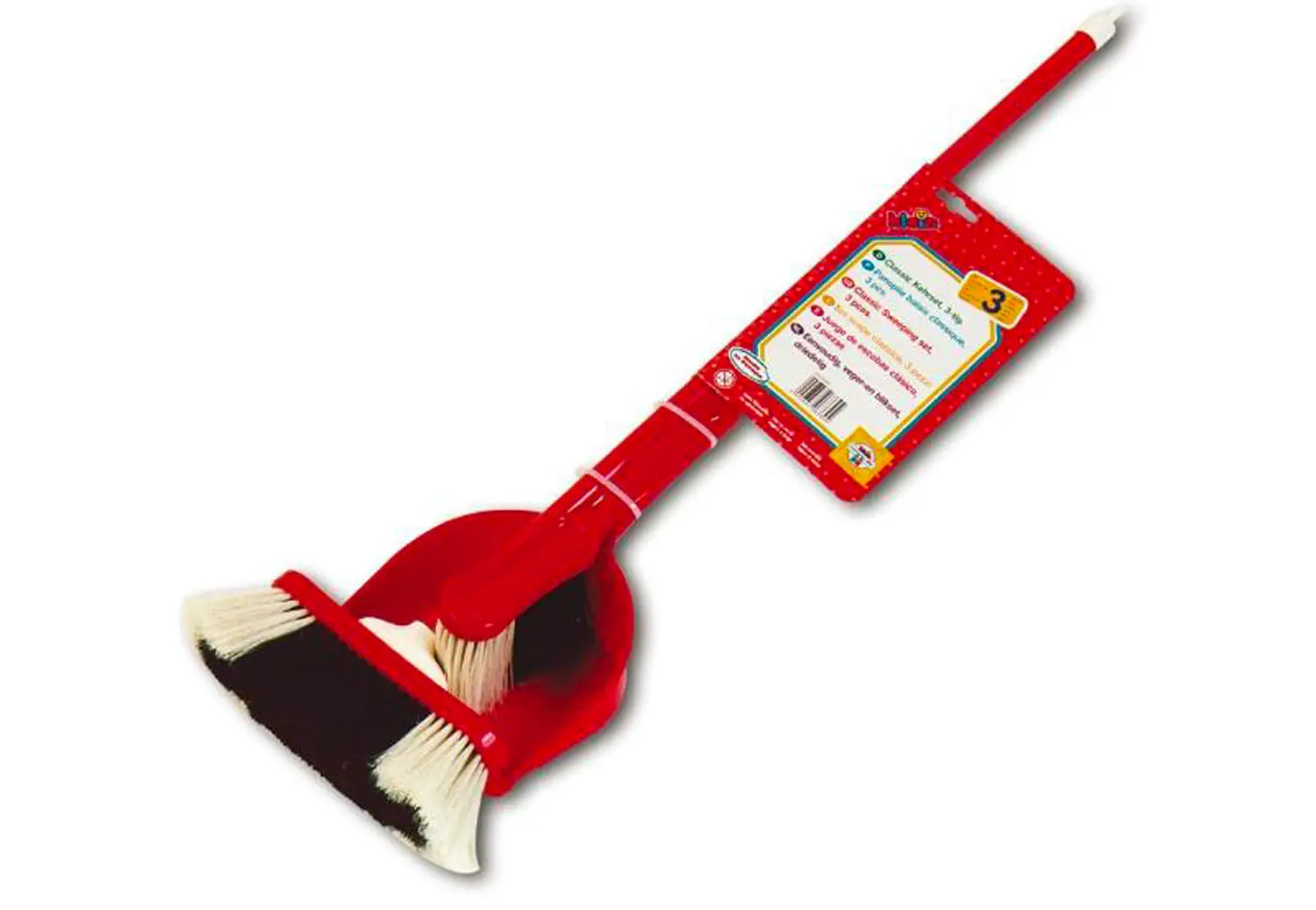 Set Scopa Paletta Sapzzola Classico Per Bambini - Cucine e gioco simbolico