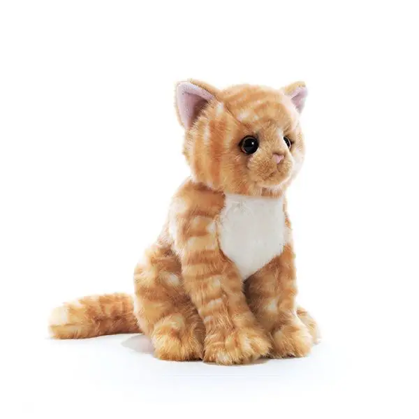 Peluche Gattino Soriano Fulvo - peluches 0/36 mesi