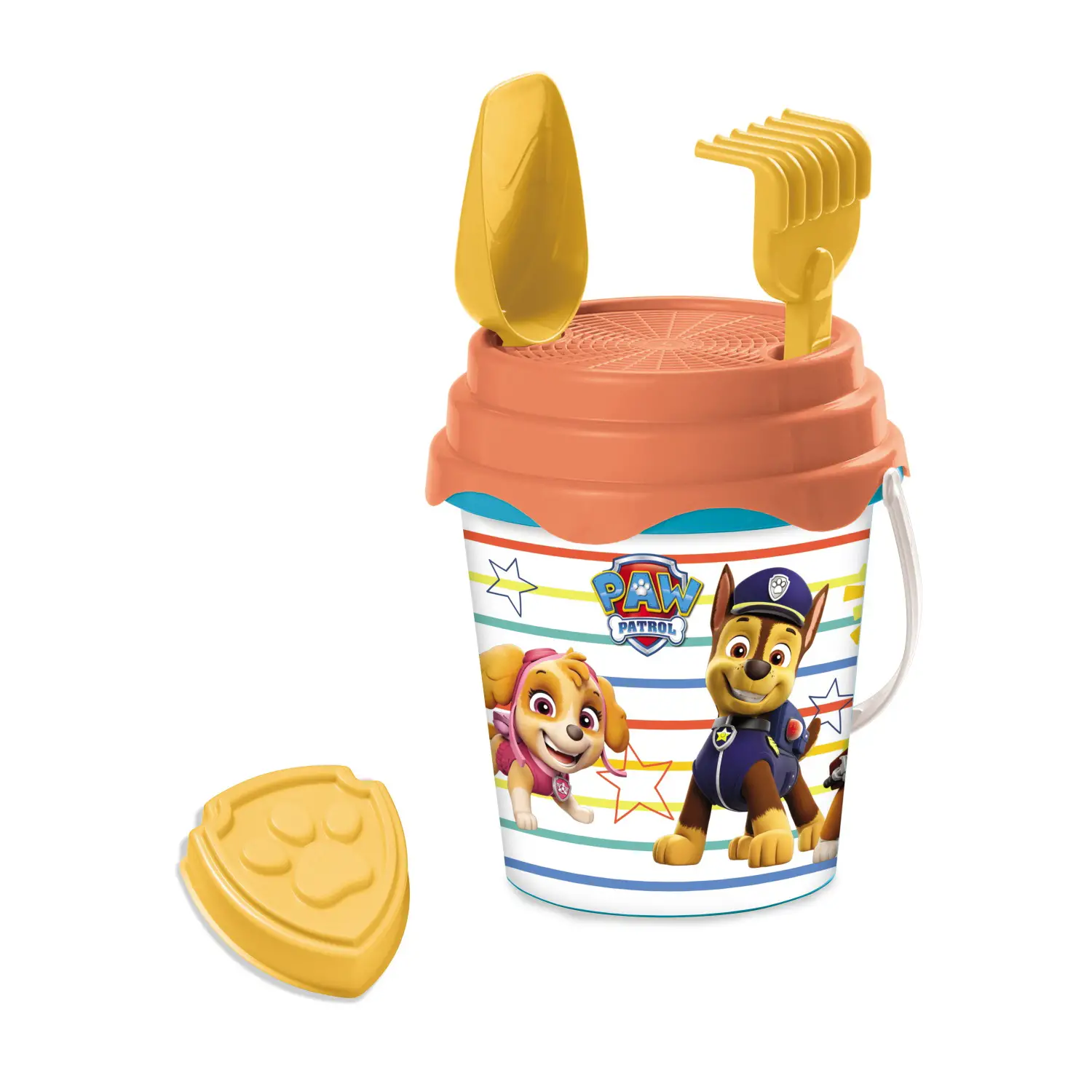 SET MARE SECCHIELLO CON INNAFFIATOIO PAW PATROL - estivo mare