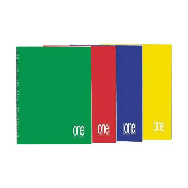 Quaderno Spiralato Maxi One Color 5 mm - Cancelleria varia