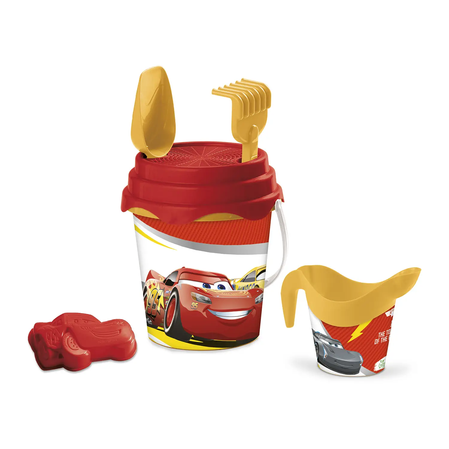 Set Mare Secchiello con Innaffiatoio Cars - estivo mare