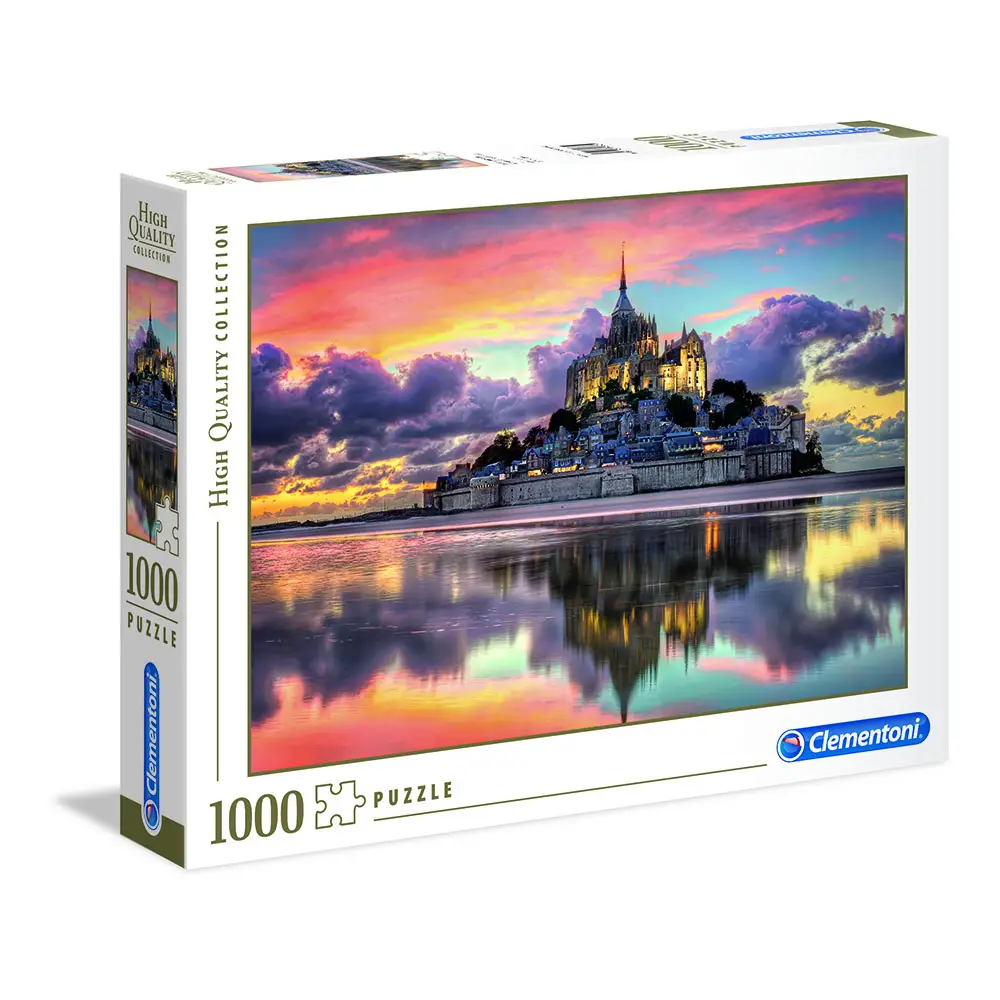 Puzzle 1000 Pezzi Le Magnifique Mont Saint Michel – High Quality Collection - puzzle adulti
