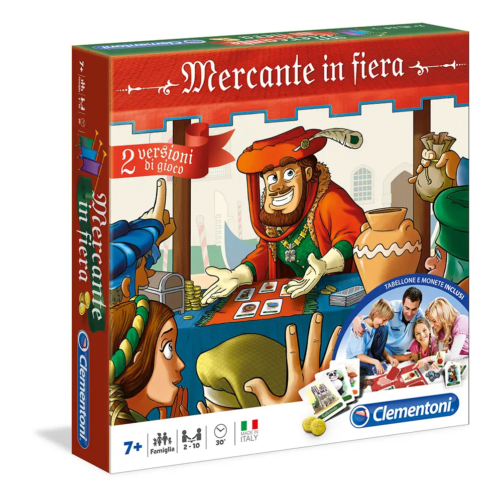 Mercante in Fiera | Gioco di Carte e Tabellone - Giochi di società