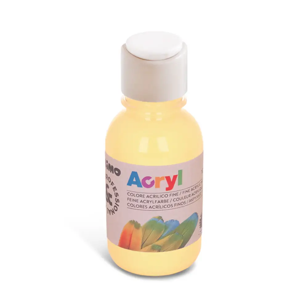 Colore Acrilico Fine Primo 125 ml. Beige Caldo - Tempere