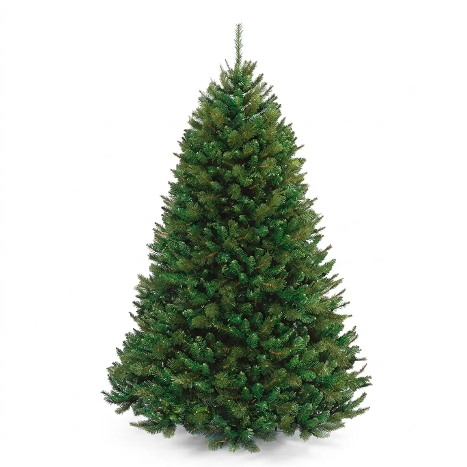 Albero di Natale Rocky Ridge Pine – 225 cm Verde PVC - alberi