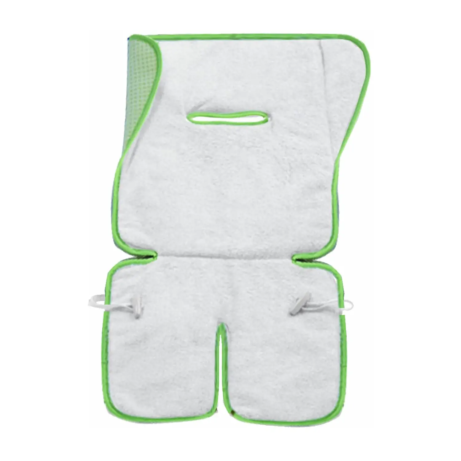 Materassino per Passeggino Double Face Lime in Spugna Ricamata - accessori