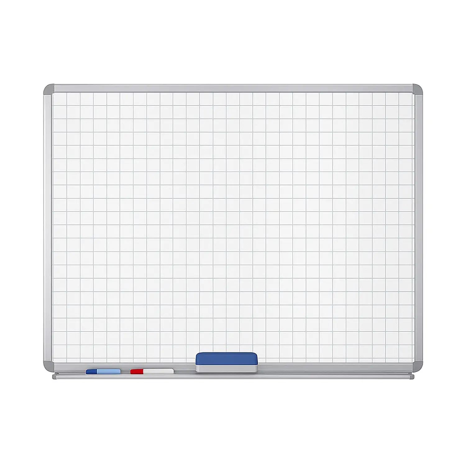 Lavagna Magnetica Quadrettata 100x150 cm – Superficie Cancellabile, Garanzia 20 Anni - Lavagnette e carrelli