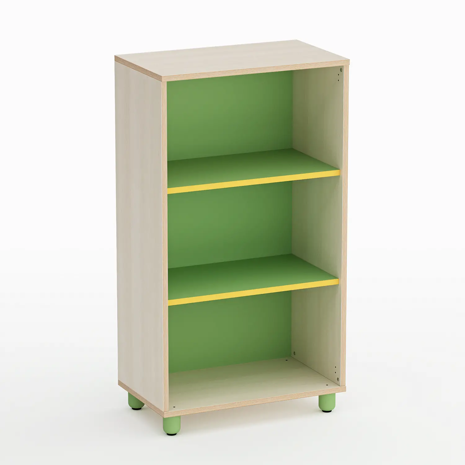 Mobile Scuola Infanzia Easy Line a Giorno Altezza cm. 119 Verde - Conforme CAM - Arredo Nido e Infanzia