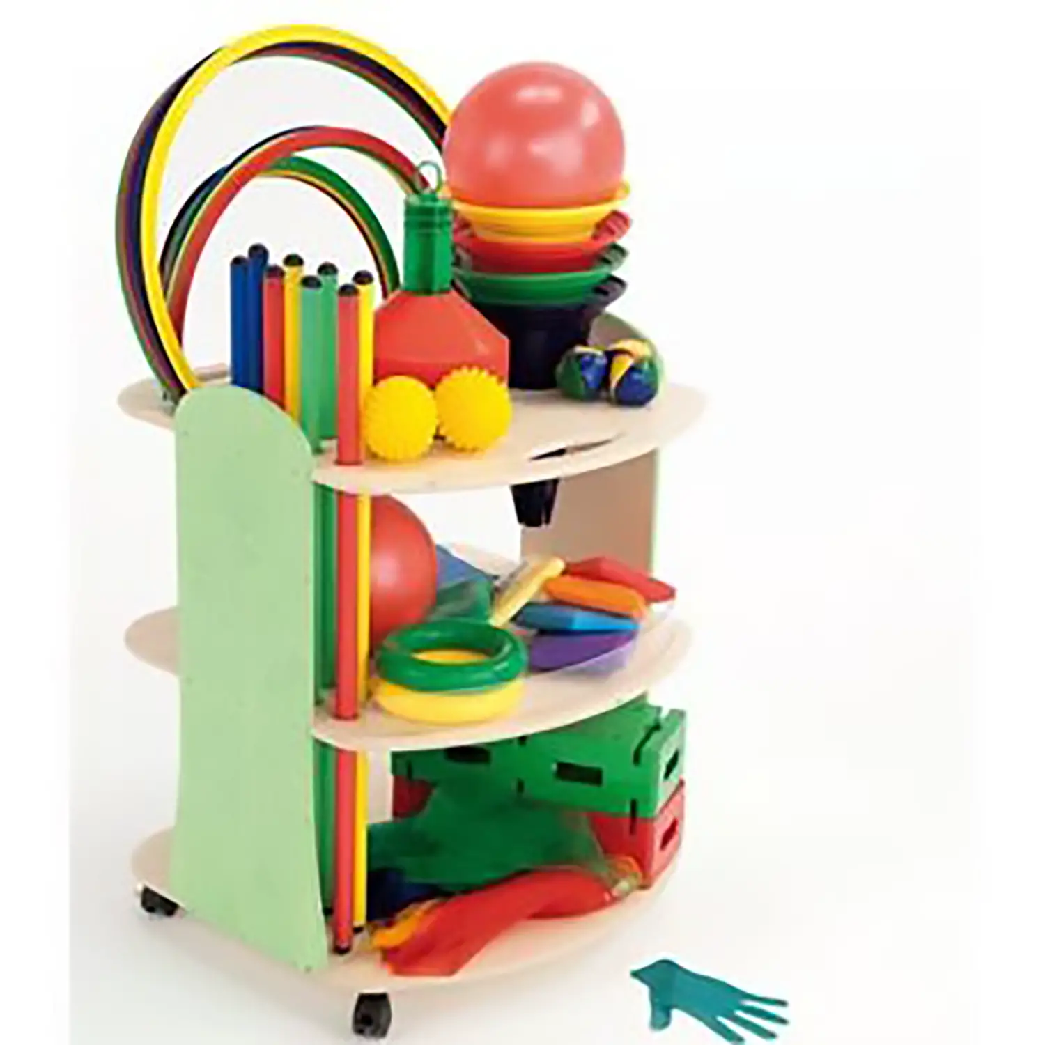 Easy Line Carrello Completo con Set Motricità Basic Per La Scuola - Percorsi psicomotori