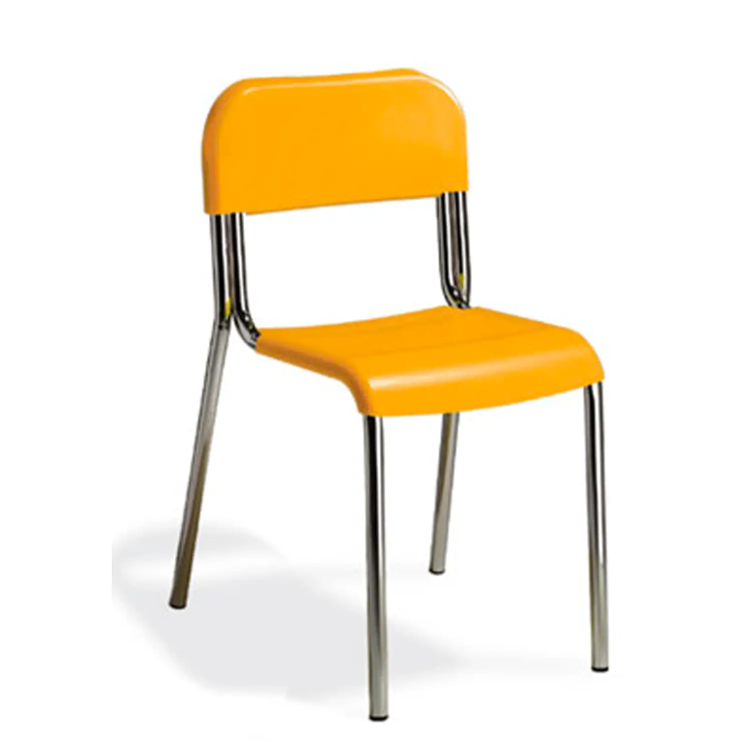 Sedia per Bambini Scuola Infanzia Sara Misura 2 Arancio- Conforme CAM - Sedie in plastica