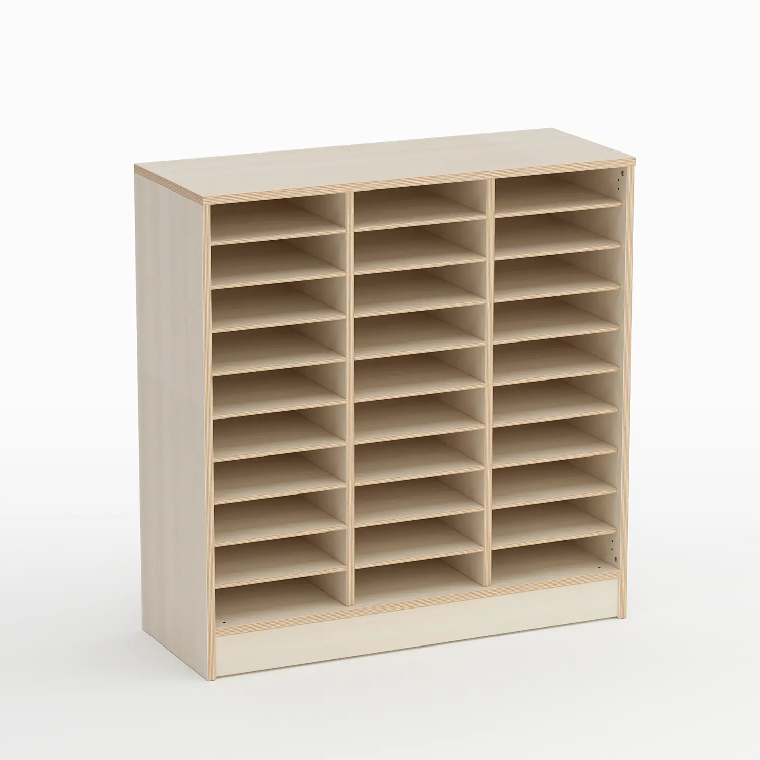 Mobile Scuola Infanzia Forma a 30 Caselle Altezza 110 cm. - Conforme CAM - Arredo Nido e Infanzia