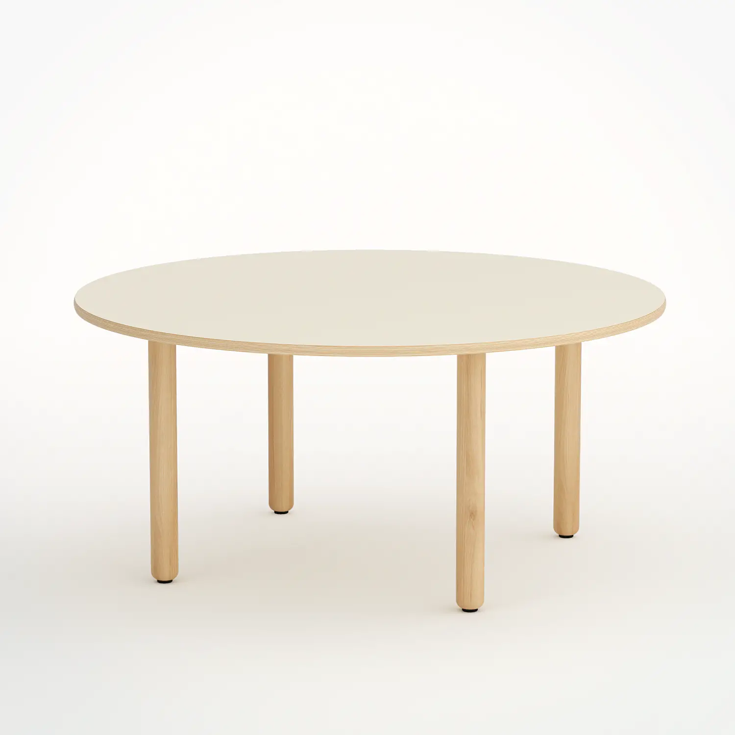 TAVOLO FORMA CIRCOLARE BIG 130 - MISURA 3 - MAGNOLIA - Cattedre e tavoli lavoro