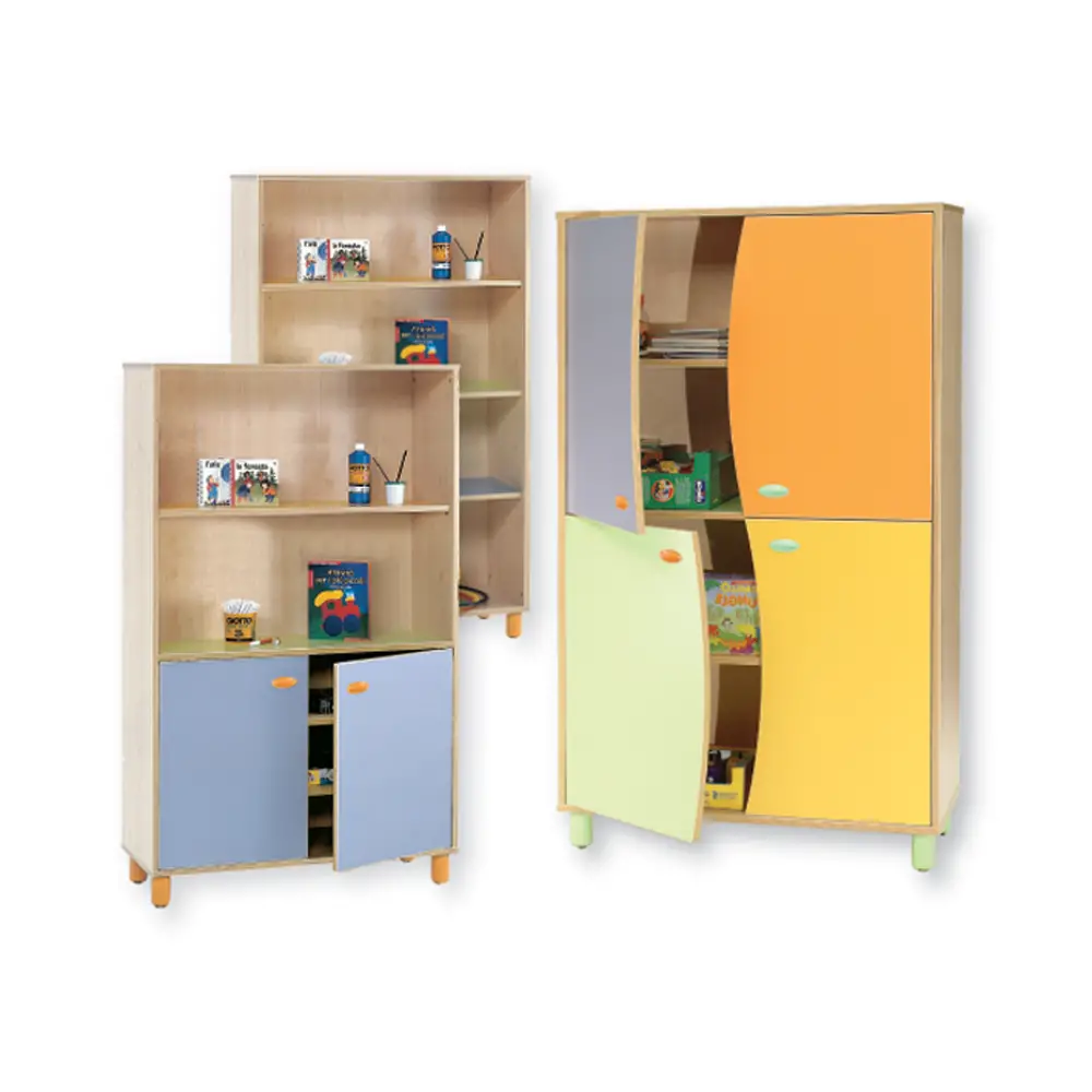 Mobili Scuola Infanzia Onda Kit 4 - Arredo Nido e Infanzia