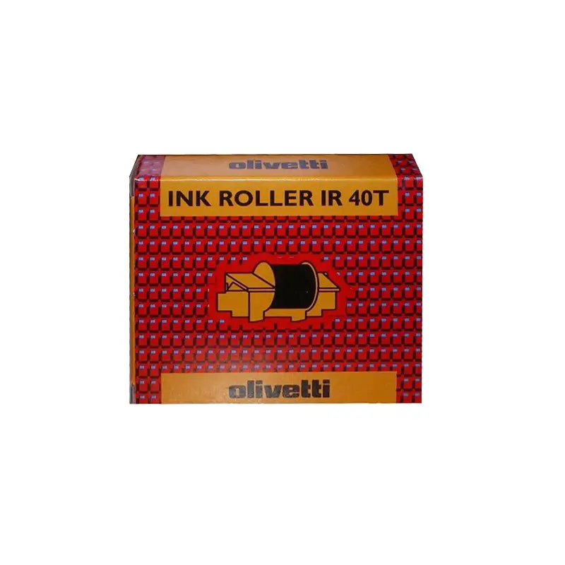 Nastro Inchiostrato Ink Roll Olivetti IR40T Nero-Rosso 2 Pezzi - calcolatrici