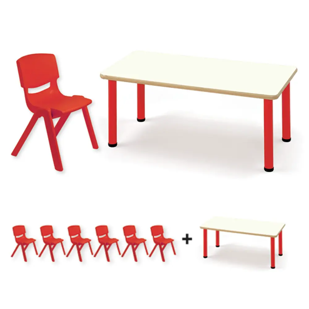 Tavolo e Sedie Bambini Scuola Infanzia Top Kit Promo 1 - Arredo Nido e Infanzia