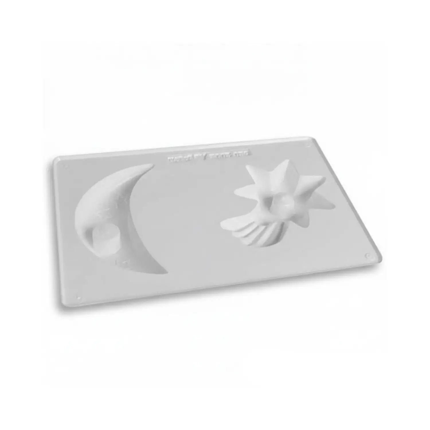 Stampo per Colata – Bugia Luna 12,5 cm in Plastica Antiaderente - Paste per modellare