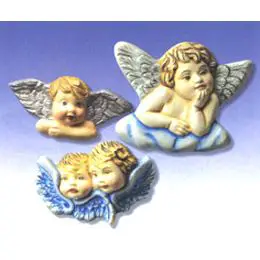 Stampo per Colata – Puttini 5-10 cm per Ceramica, Cera, Sapone e Dolci - Paste per modellare