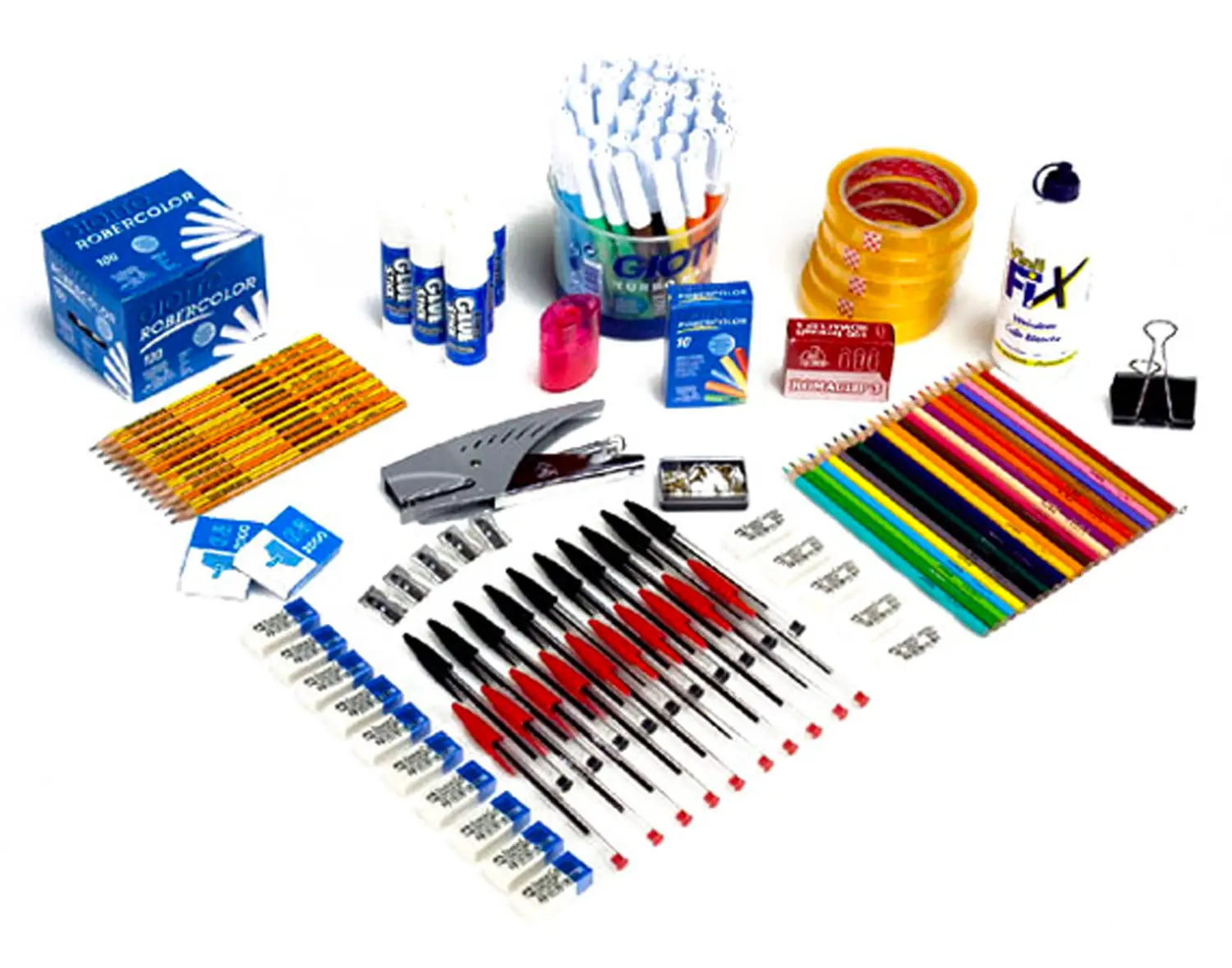 KIT CANCELLERIA PER LA CLASSE PLUS - minuteria
