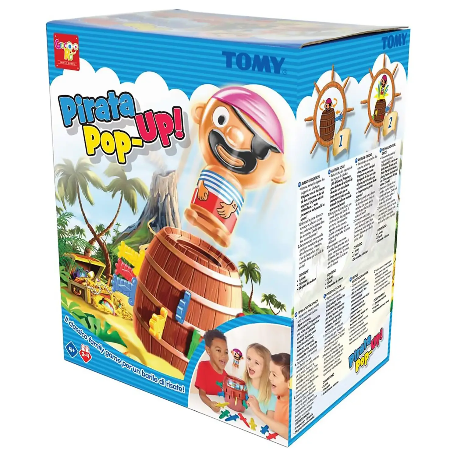 Pirata Pop-Up – Gioco da Tavolo Divertente per Bambini e Famiglie - Giochi di società