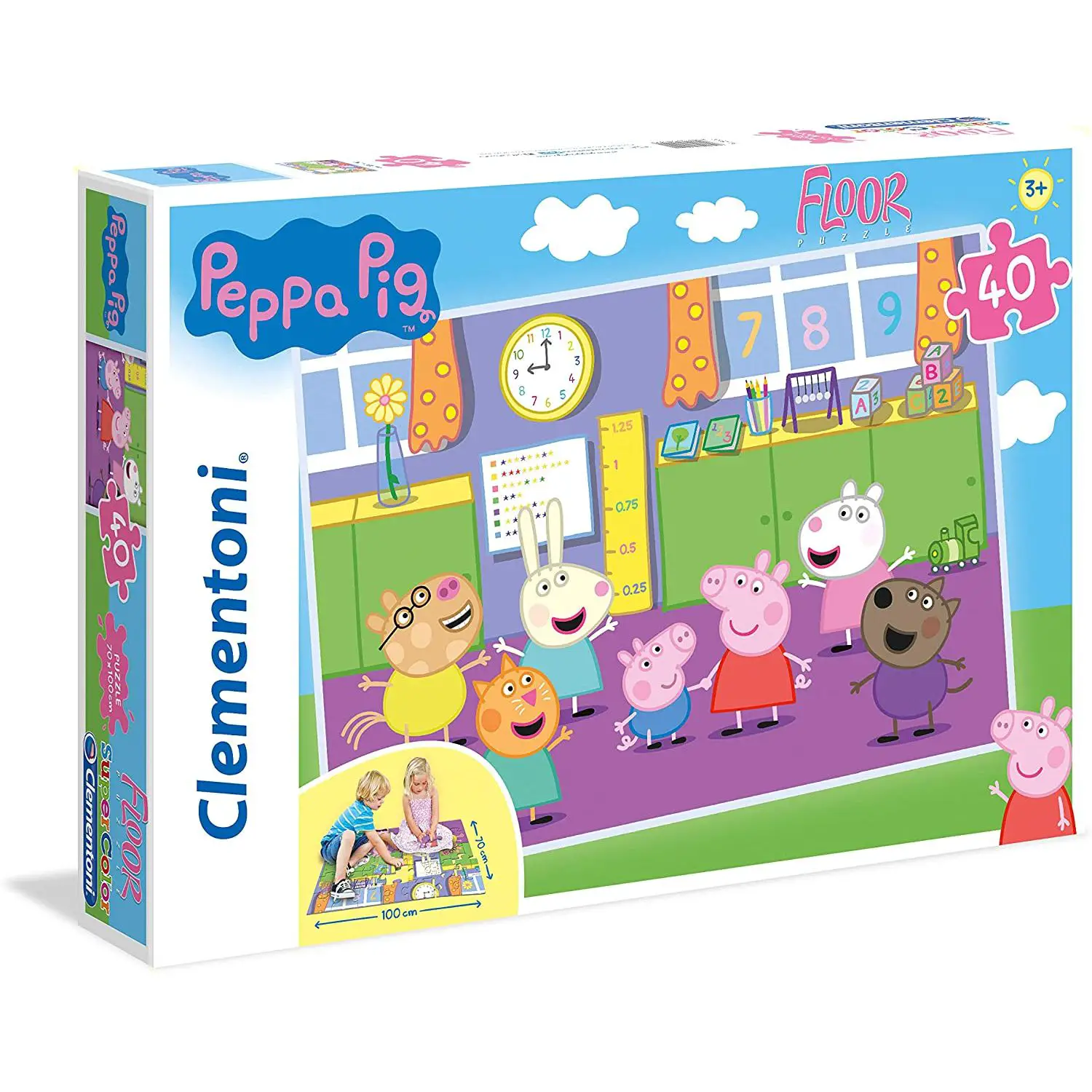 Puzzle 40 Pezzi Floor Peppa Pig - Puzzle in cartone