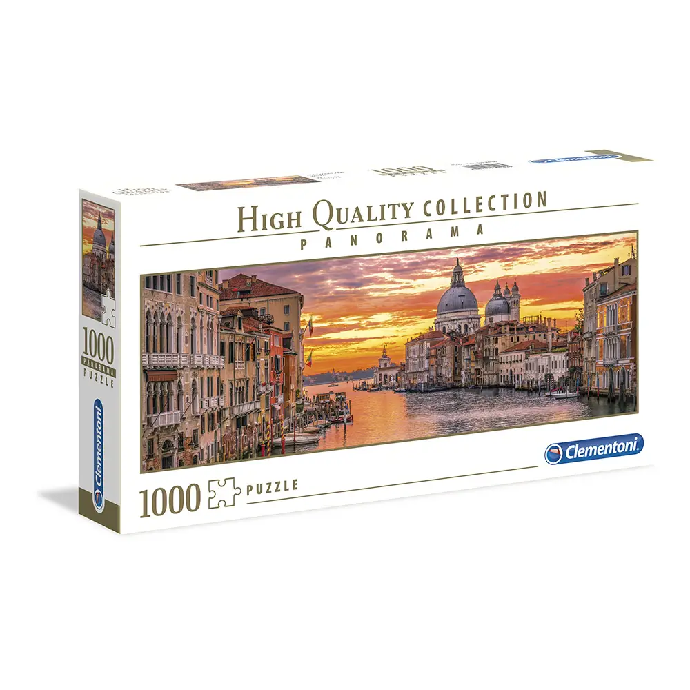 Puzzle 1000 Pezzi The Grand Canal Venice - Clementoni - puzzle adulti