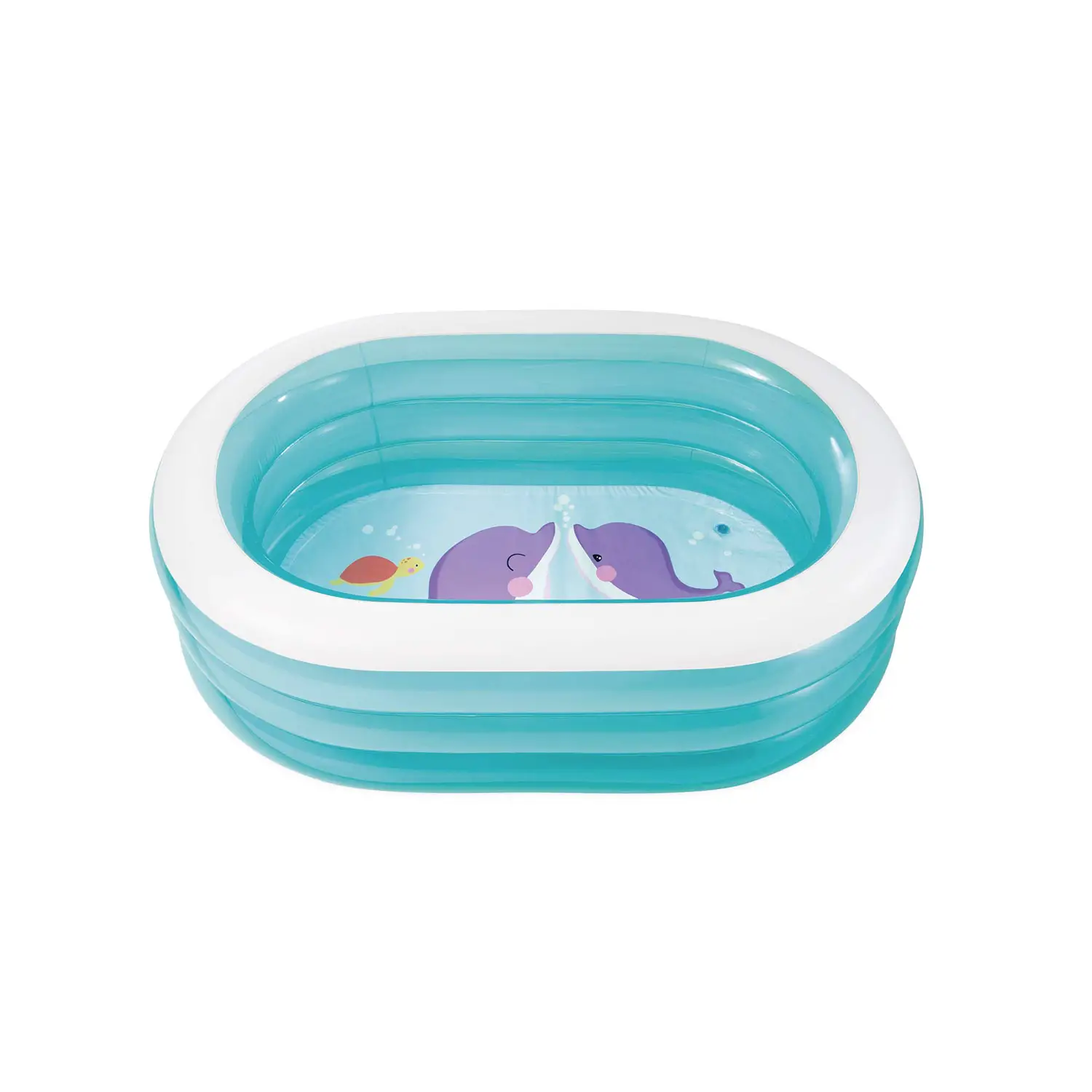 Piscina Baby Ovale Trasparente Cm 163x107x46 - estivo mare
