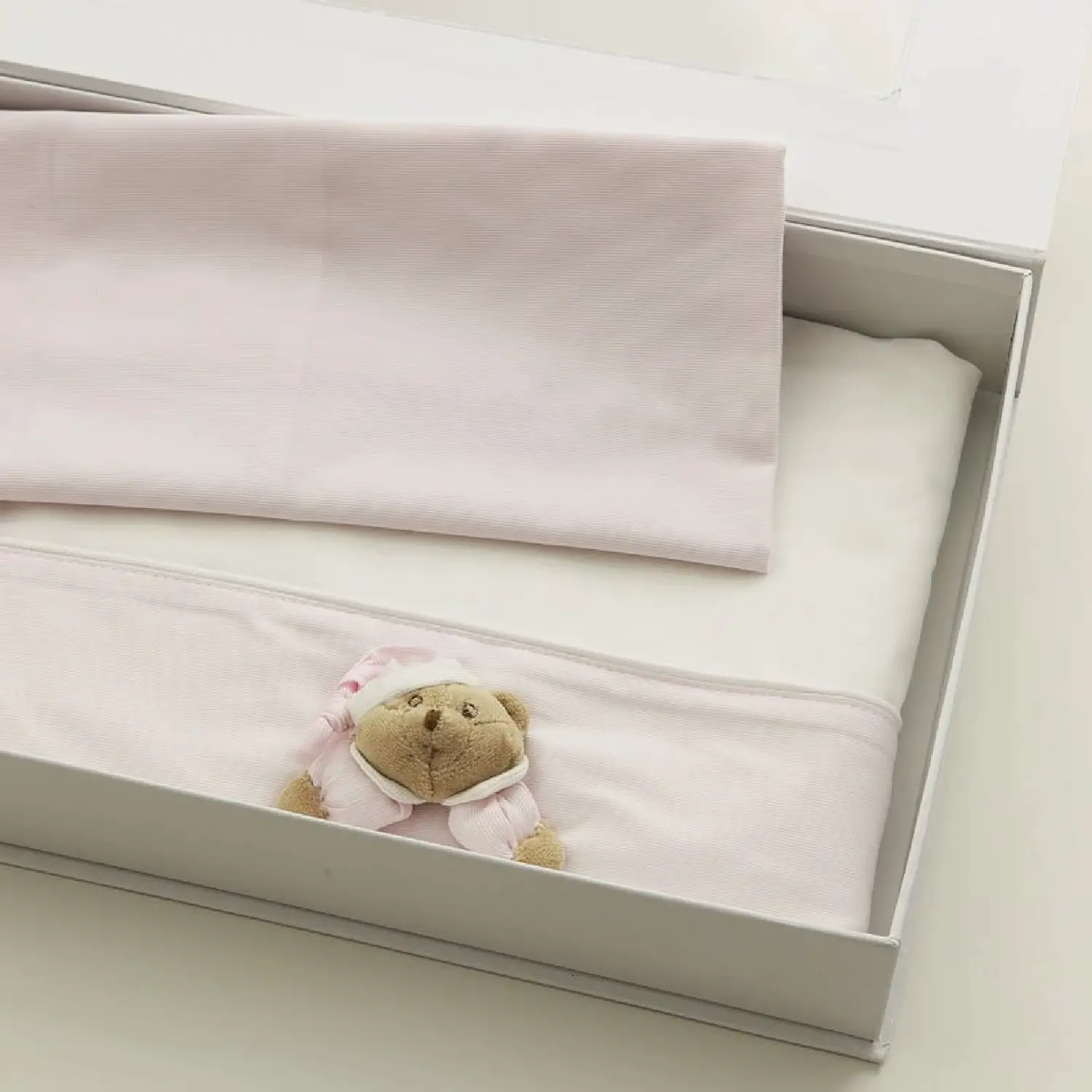 PUCCIO STAR SET LENZUOLA LETTO 3 PZ ROSA - lenzuolini