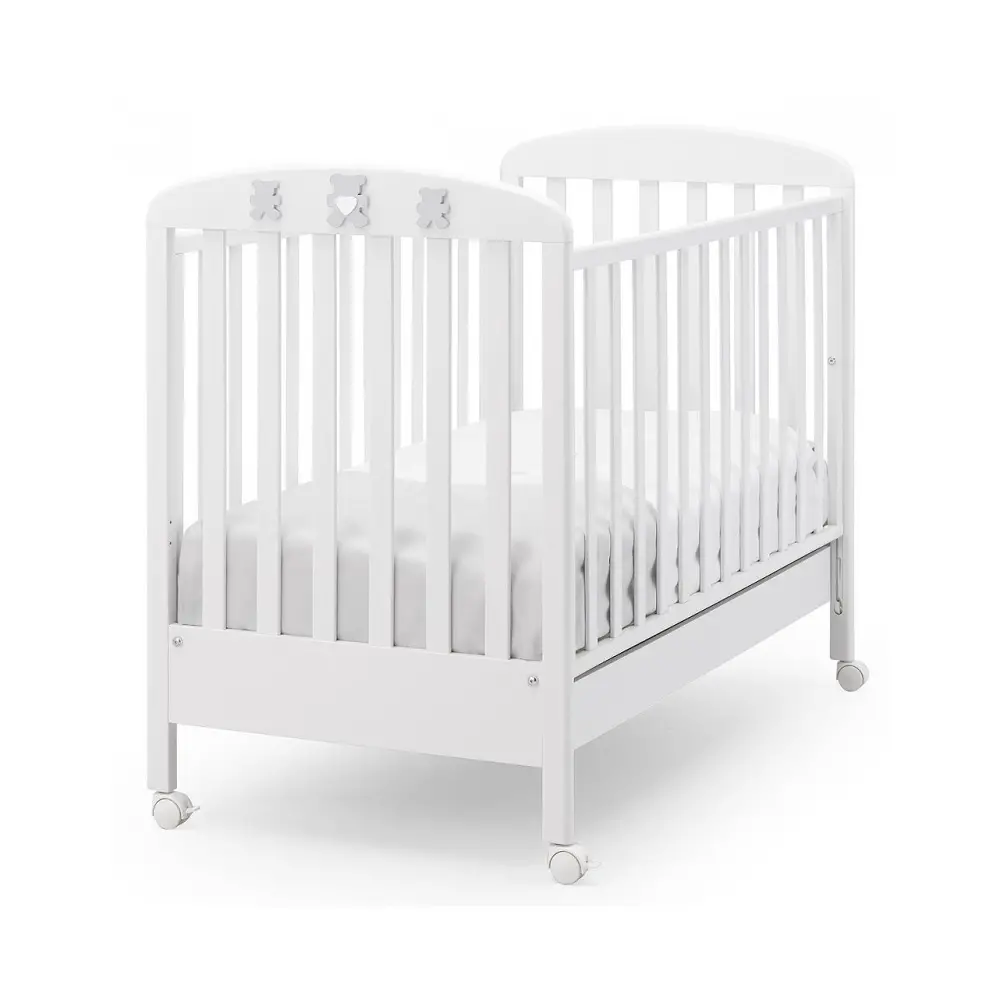 Letto Molly Bianco Grigio Erbesi - collezioni