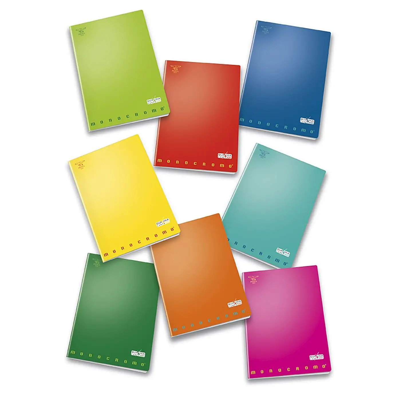 Quaderno Maxi Monocromo - 38 Fogli - 100g/m² - Quadretto 10mm - Cancelleria varia