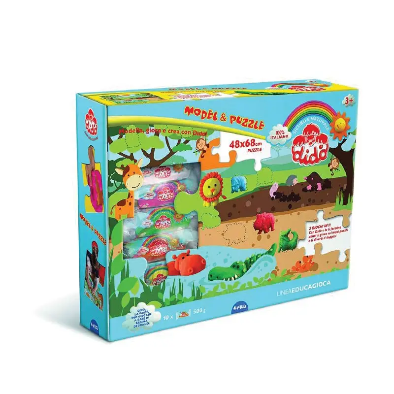 Didò Model & Puzzle – Gioco Educativo Creativo - Paste per modellare