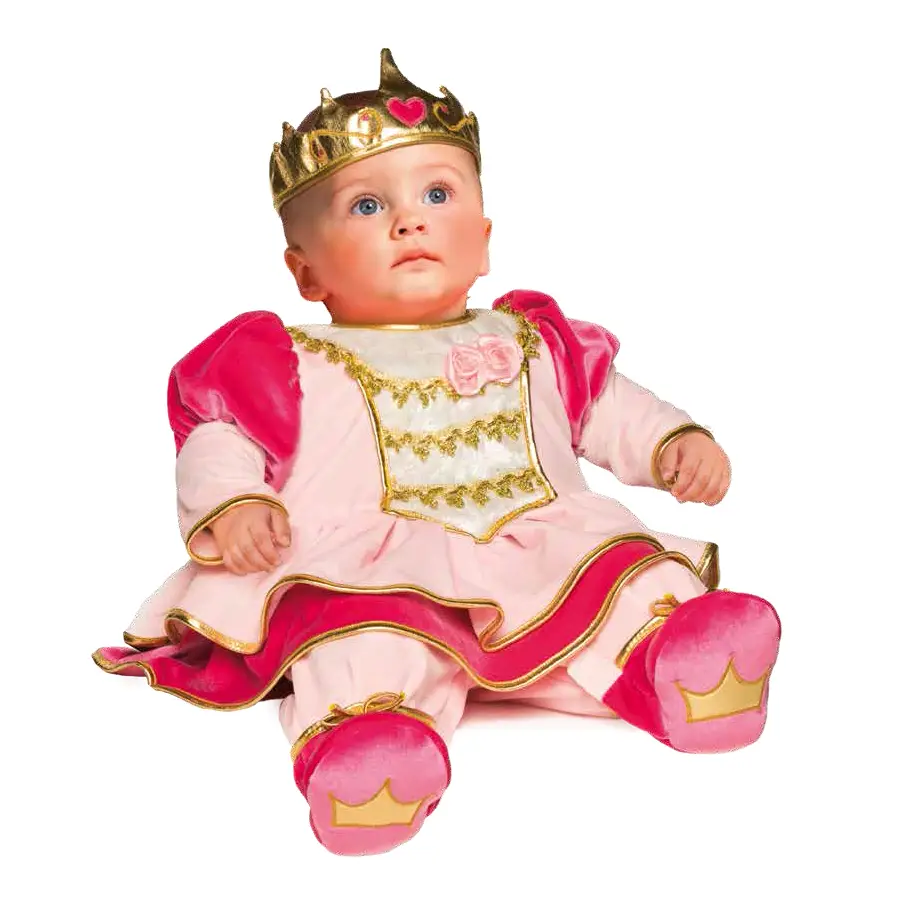 COSTUME PICCOLA PRINCIPESSA SUPERBABY 6/9 MESI - abiti bambino e bambina
