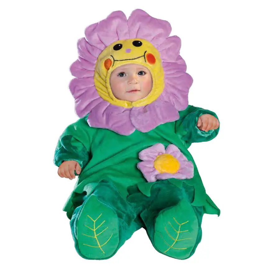 COSTUME FIORELLINO SUPERBABY 6/9 MESI - abiti bambino e bambina