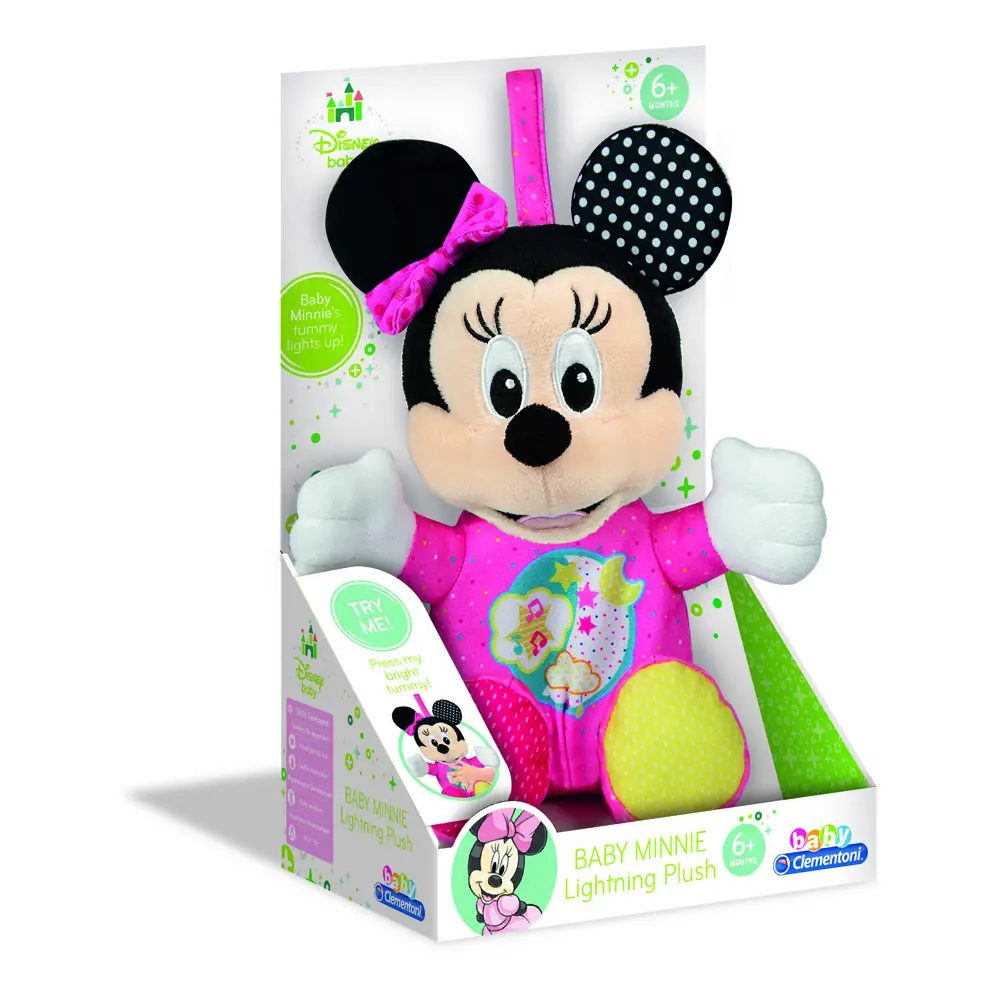 Baby Minnie Peluche Luminoso - Primi giochi