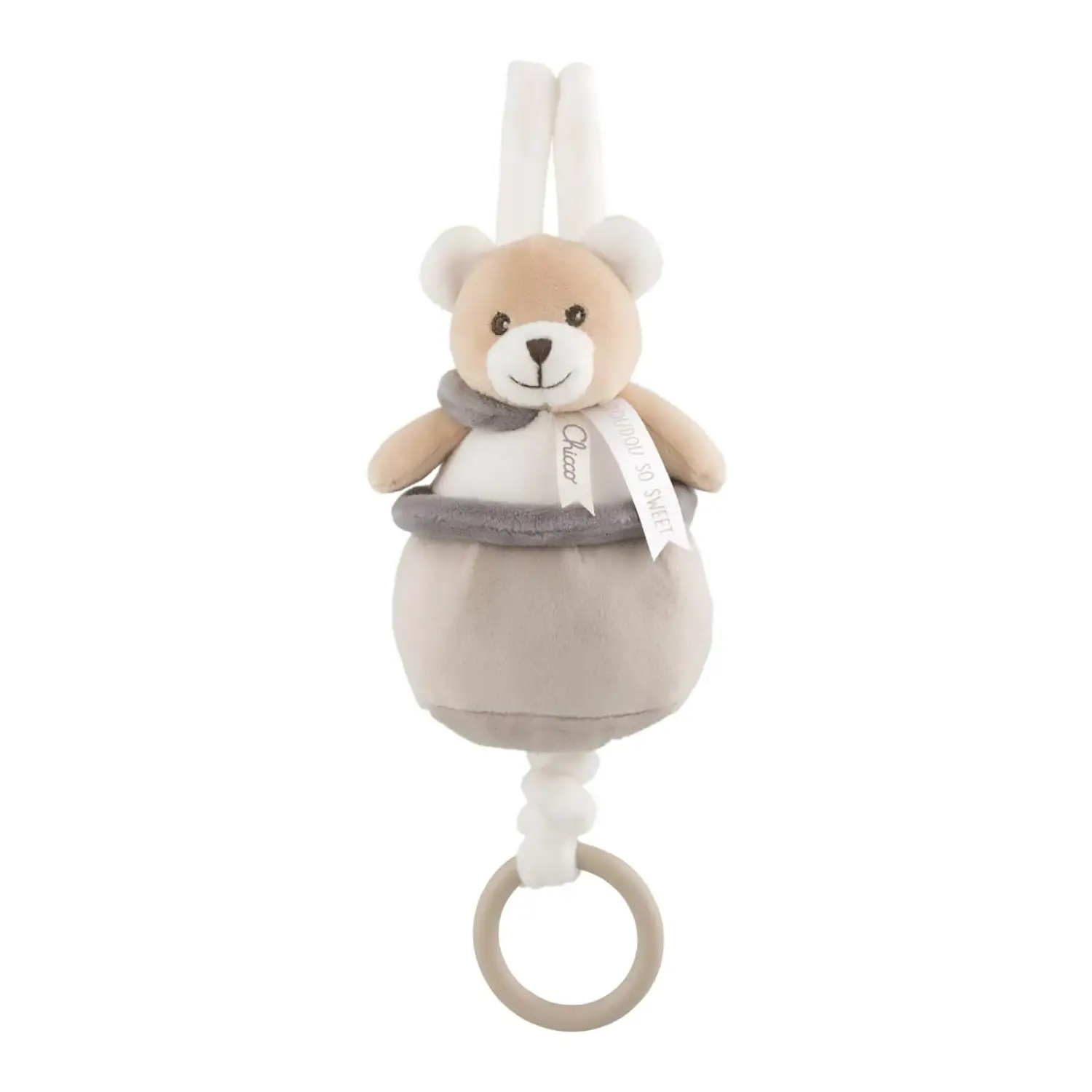 Chicco My Sweet DouDou Carillon Orsetto – Peluche Musicale per Neonati - Primi giochi