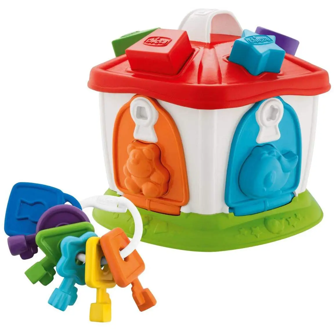 Chicco Smart2Play 2 in 1 Cottage degli Animali – Gioco Educativo a Incastro - Primi giochi