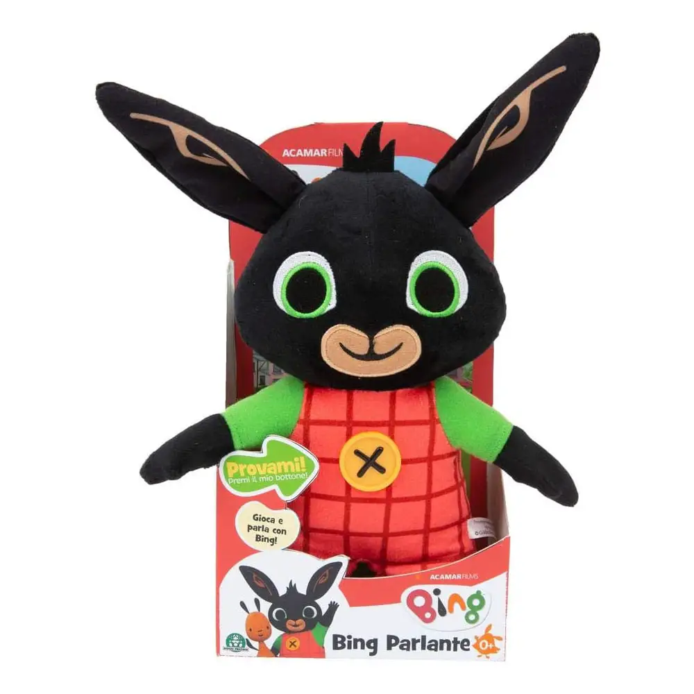 Bing Peluche Parlante 33 cm – Giocattolo Interattivo per Neonati e Bambini - peluches 0/36 mesi