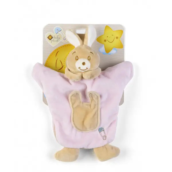 Babycare Coniglietta Marionetta 24 cm - Gioco Interattivo per Bambini - Primi giochi