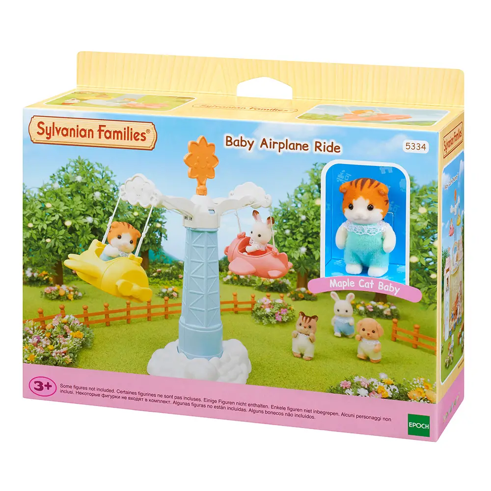 Giostra Aeroplani Sylvanian Families – Un Volo di Divertimento - collezionabili bambina