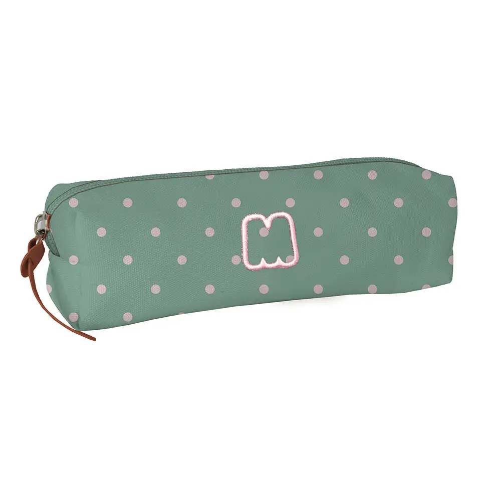 Dots Green Tombolino – Astuccio Poliestere con Logo Ricamato - bauletti tombolini bustine