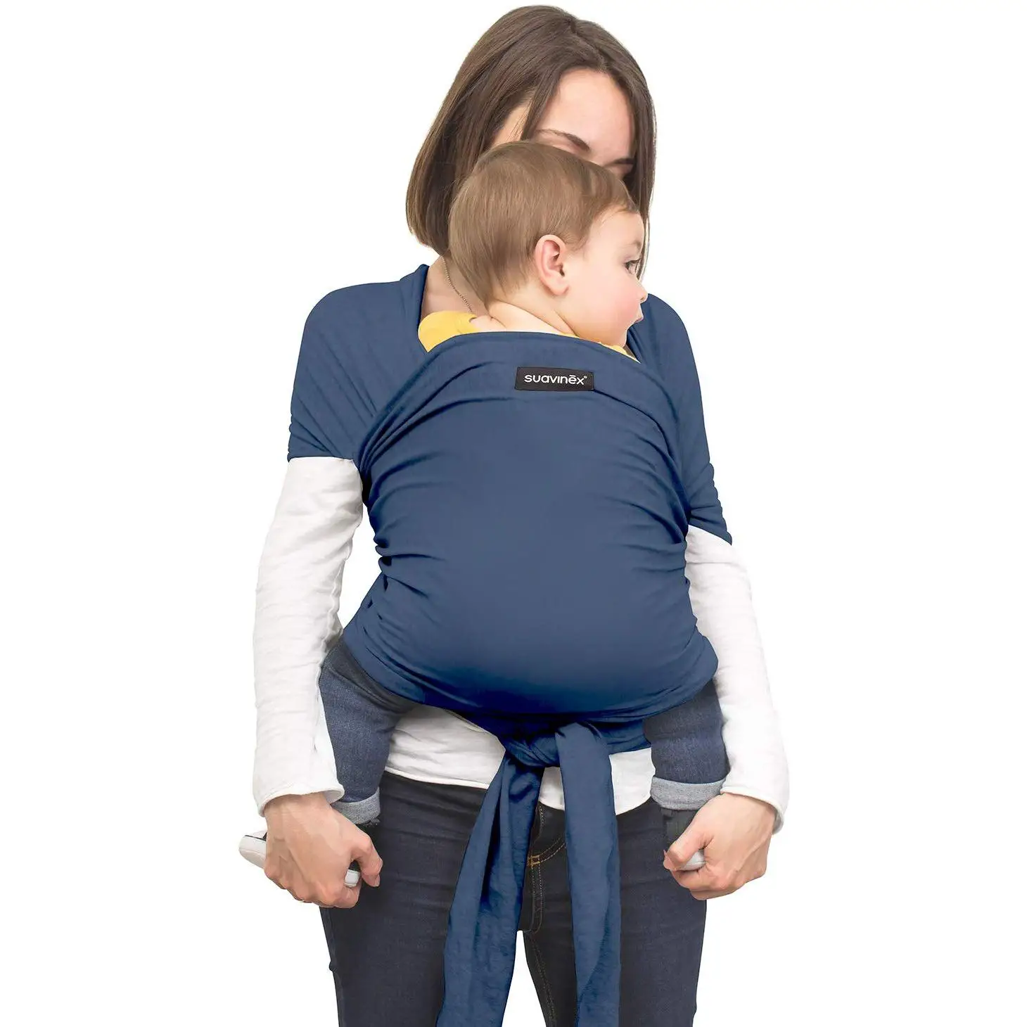 Fascia Portabebè Suavinex – Blu - marsupi e zaini porta bimbo