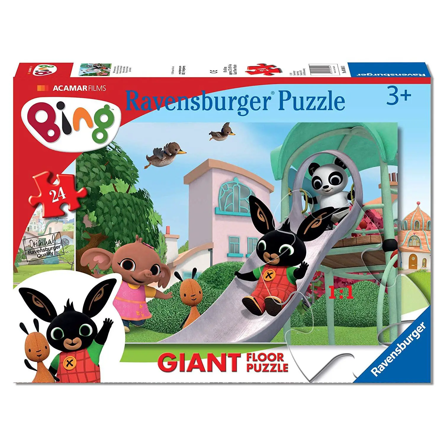 Puzzle 24 Pezzi Giant Bing – Ravensburger - Puzzle in cartone