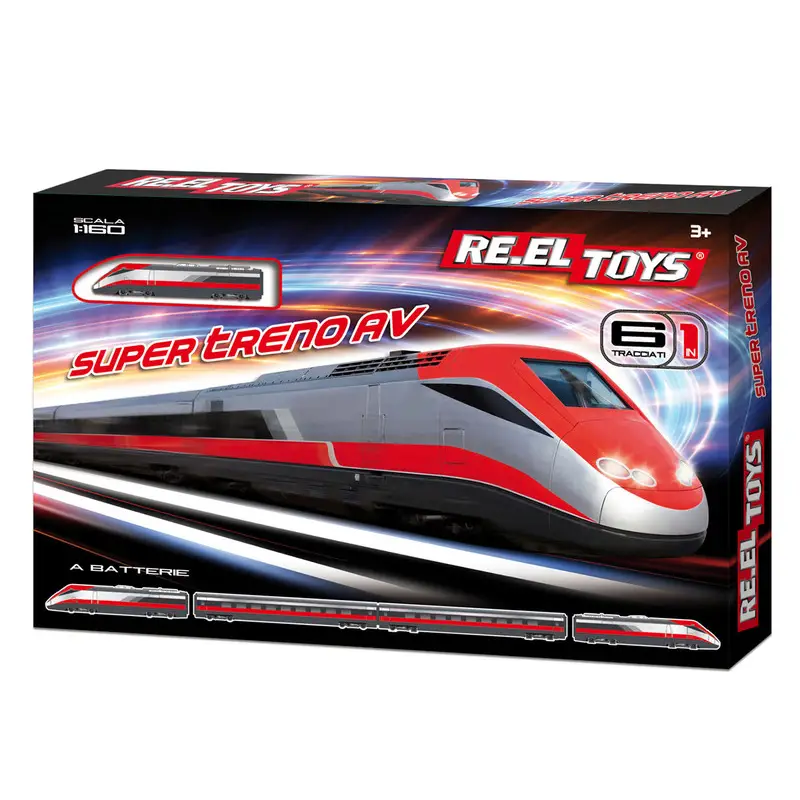 Pista 1:60 Treno – Super Treno AV - Veicoli, garage e piste