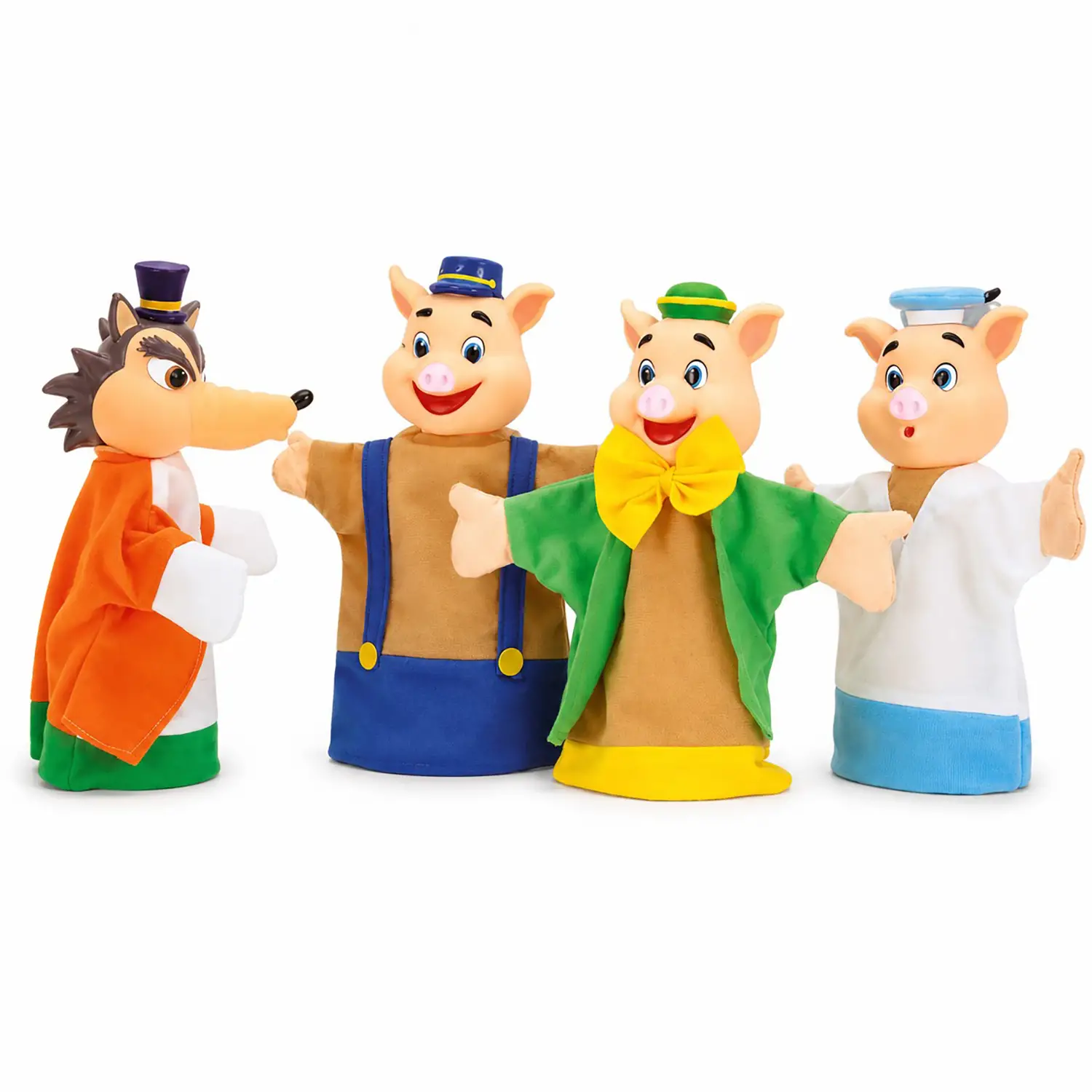 Marionette Teatrino Fiabe Italiane I Tre Porcellini - Drammatizzazione